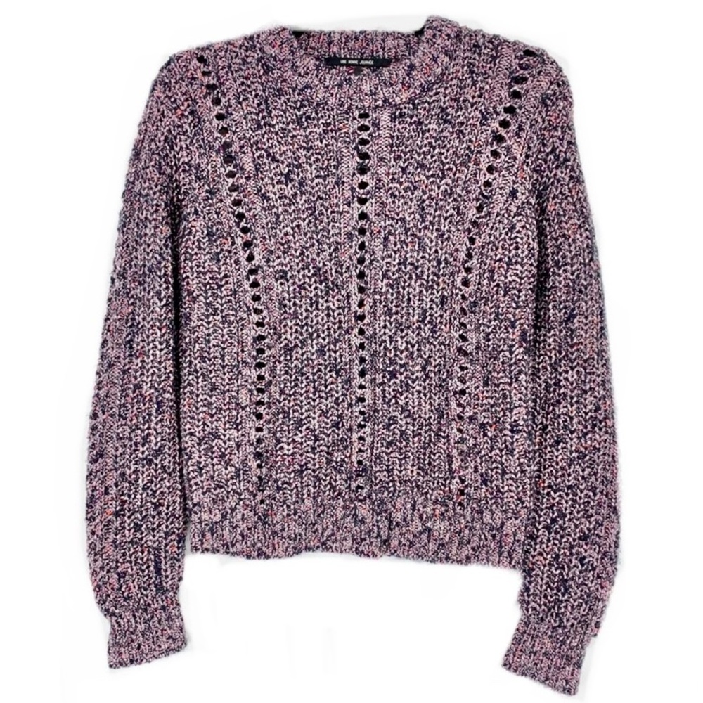 NWOT Scotch & Soda Crewneck Purple Knitted Sweater (S)